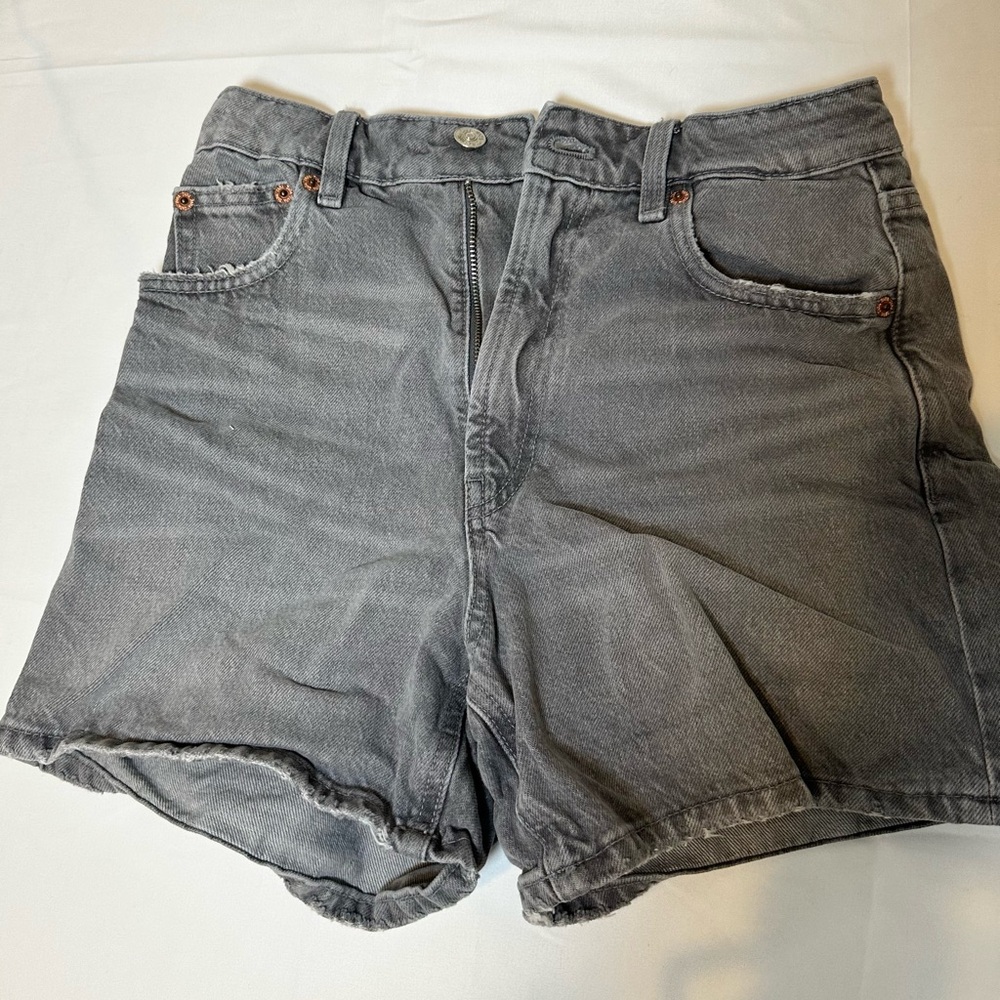Zara Gray Denim Women's Shorts